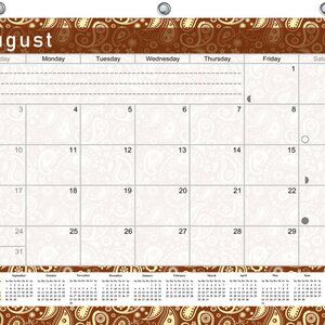 2026-2027 Academic Year 12 Months Student Calendar/ Planner for 3-Ring Binder 17